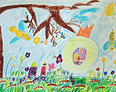 Аникина Милана, 7 лет, ДХШ 1, Томск, преп. Макеева О.М. 